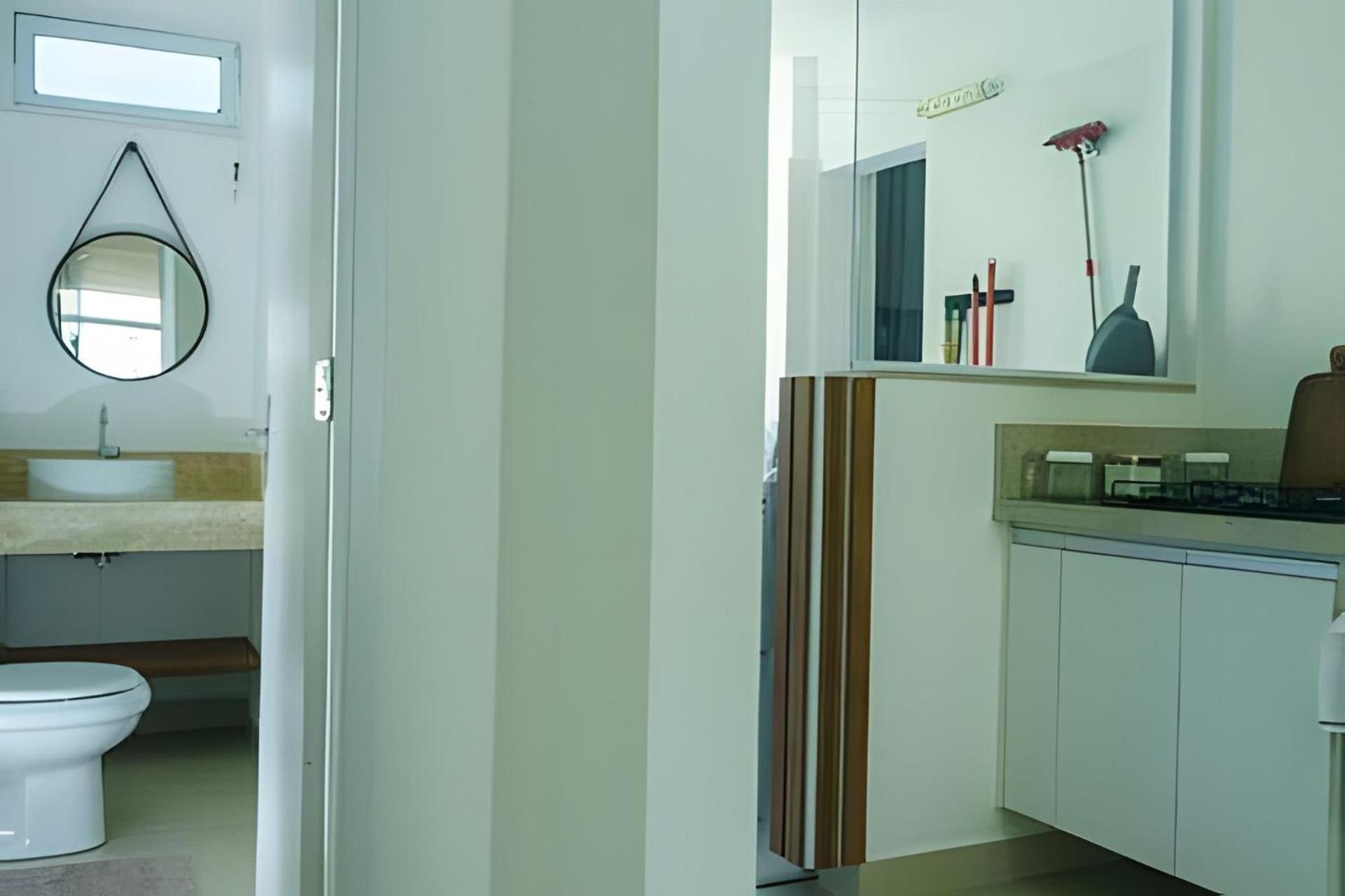 Vista-Mar - 3 Suites Com Ar Condicionado E Quarto Casal Com Ar Condicionado - 100M Da Praia Guaruja Ngoại thất bức ảnh