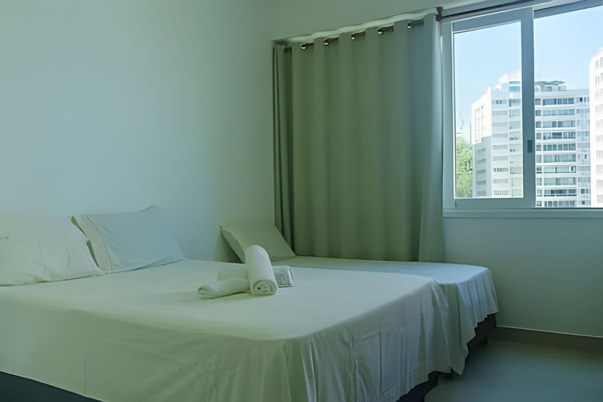 Vista-Mar - 3 Suites Com Ar Condicionado E Quarto Casal Com Ar Condicionado - 100M Da Praia Guaruja Ngoại thất bức ảnh