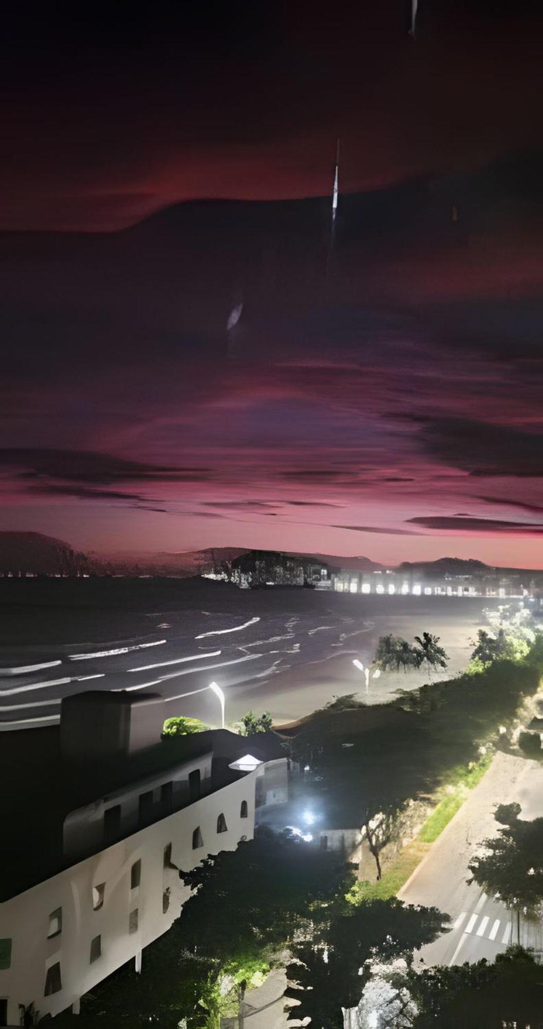 Vista-Mar - 3 Suites Com Ar Condicionado E Quarto Casal Com Ar Condicionado - 100M Da Praia Guaruja Ngoại thất bức ảnh
